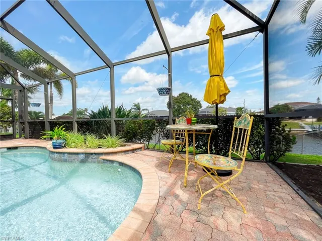 Massive Lanai and pool area