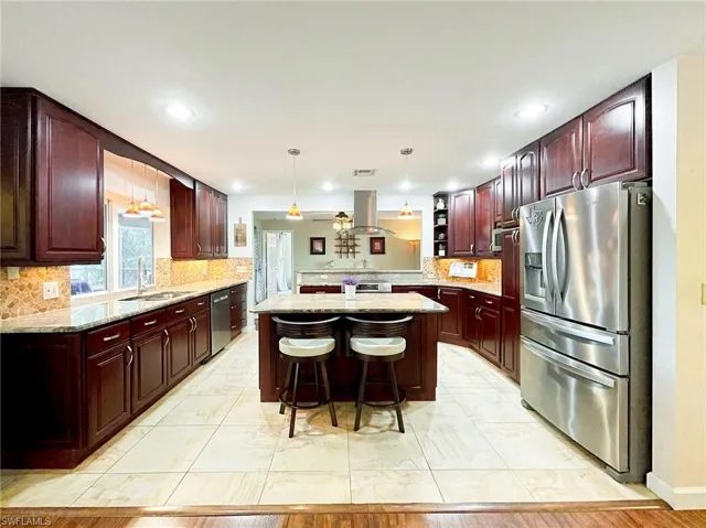oversized kitchen