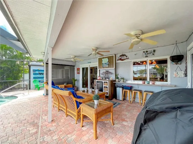 Covered area in Lanai