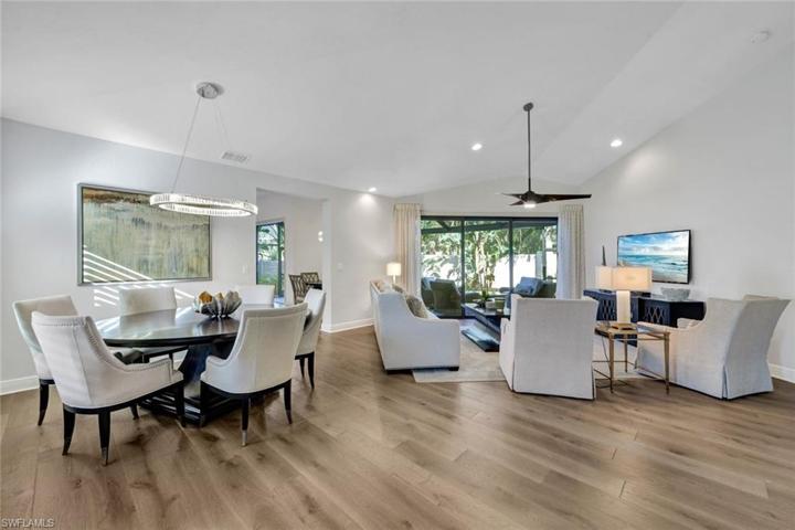 Stunning wood floors throughout the home.