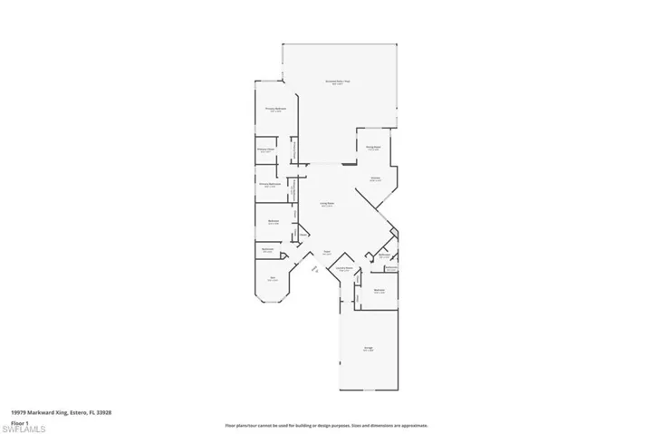 View of floor plan / room layout