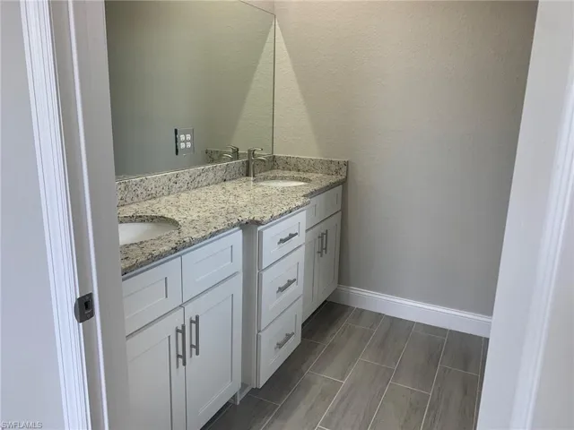 double vanity