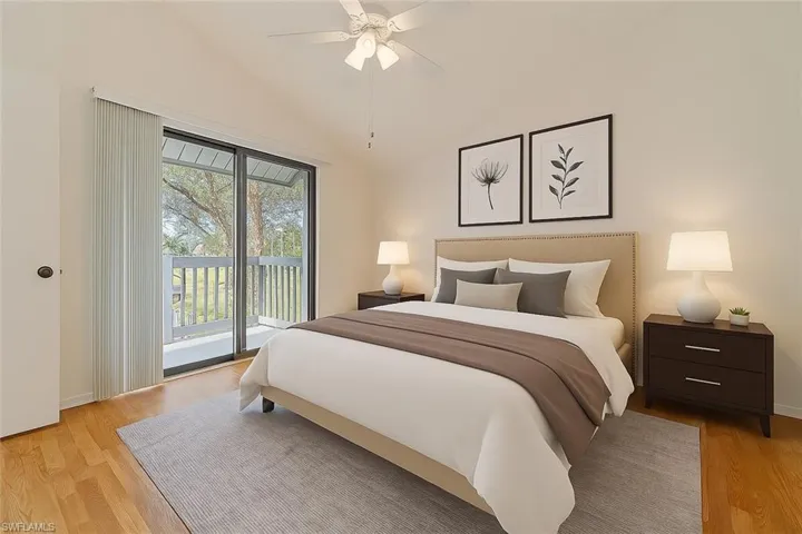 Virtual staging of 2nd Bedroom