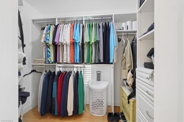 PRIMARY CLOSETS