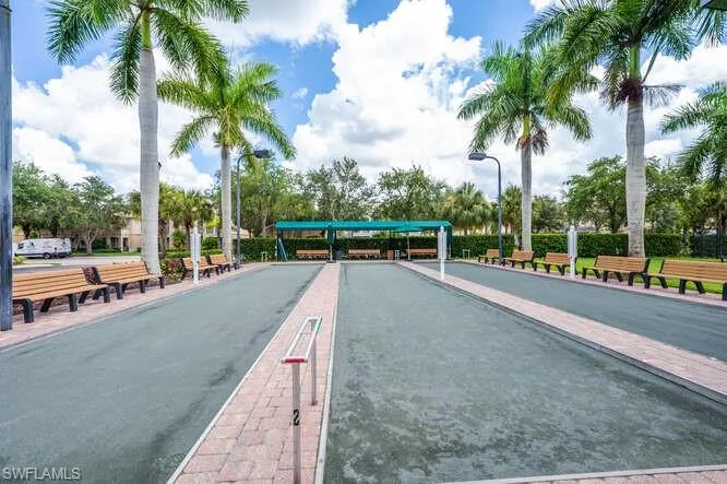 Bocce ball courts