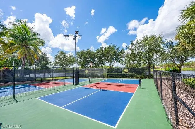 Tennis courts