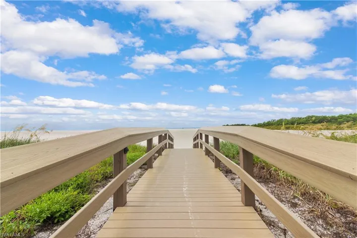 Surrounding community with a water view