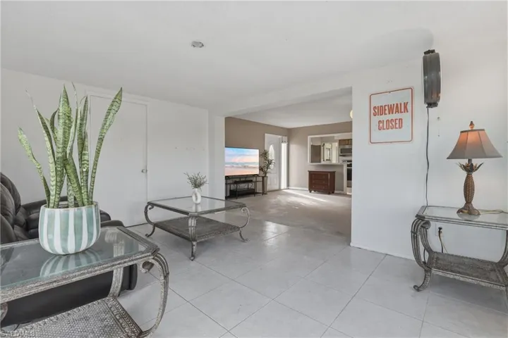View of living room