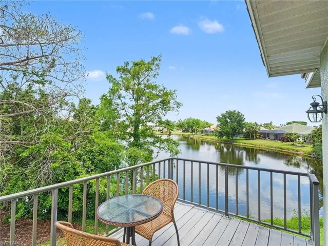 View from the upstairs fourth bedroom deck