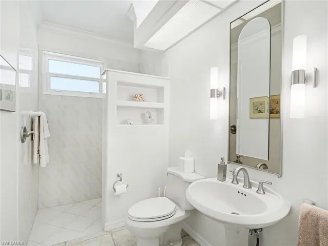 Bathroom between second bedroom and Primary bedroom.