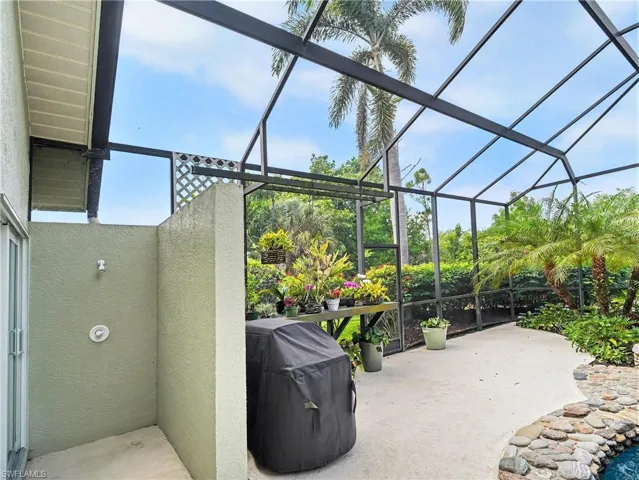 Outside shower