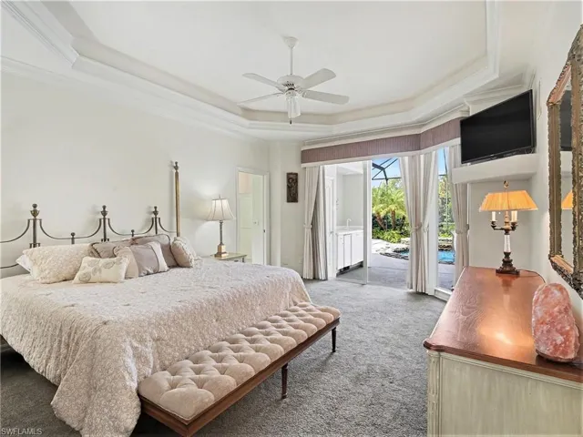 Primary bedroom opens to the lanai