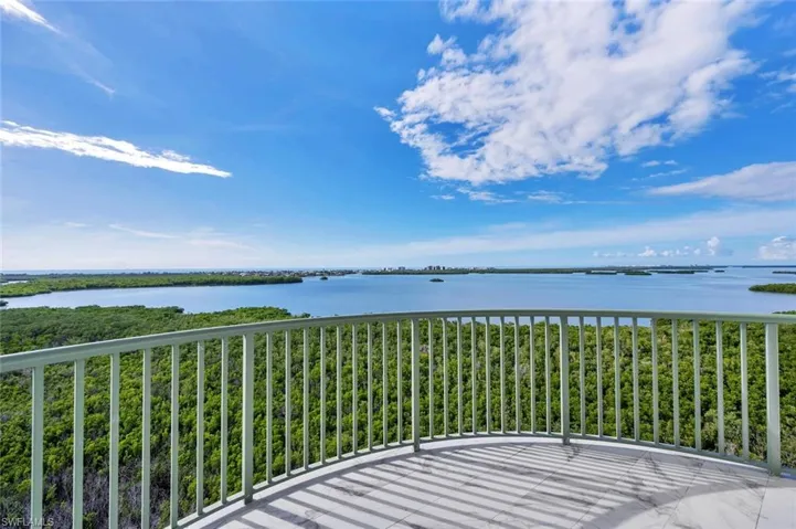 Open air balcony off the great room and guest ensuite with a beautiful view