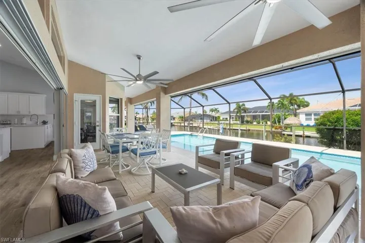 Fabulous large lanai with lots of undercover