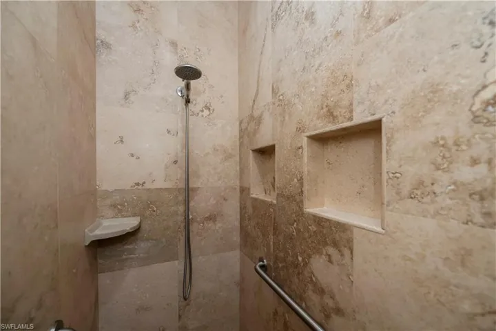 Large walk in shower