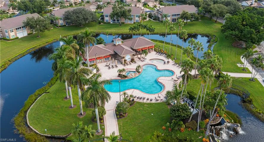 Amenities include resort style pool
