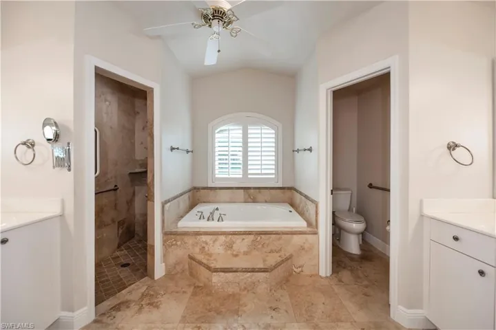 Spacious Master Bath with soaking tub