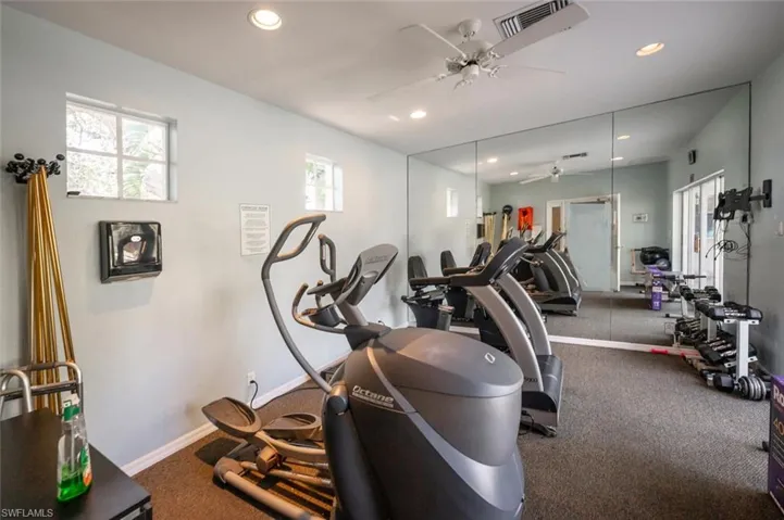 Fitness room