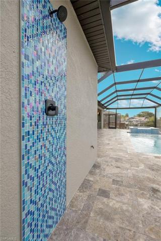 Outside shower
