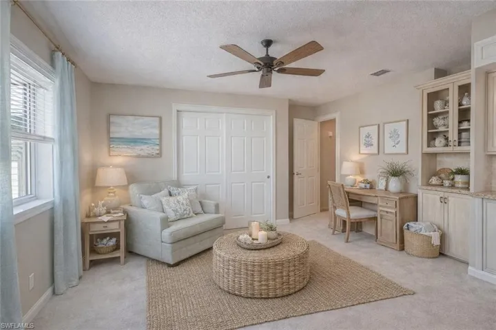 Digitally Staged GUEST ROOM/OFFICE