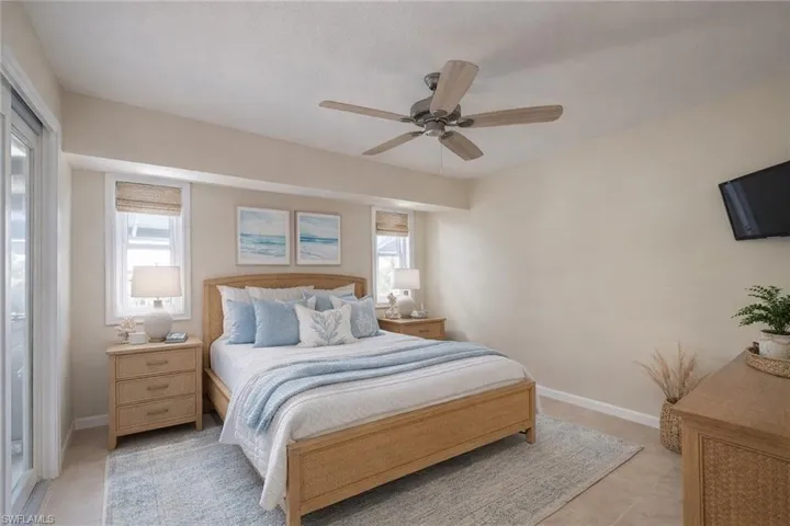 Digitally Staged GUEST BEDROOM