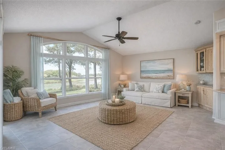 Digitally Staged FAMILY ROOM