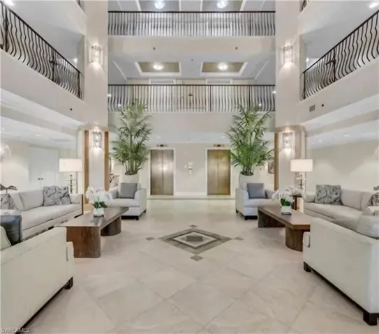 View of building lobby