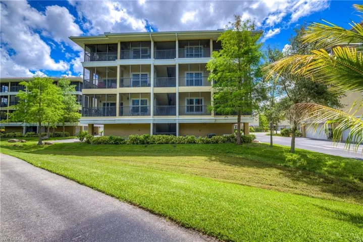 Back of the building with walking path