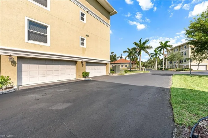 Large 2 car garage with access to lobby and elevator