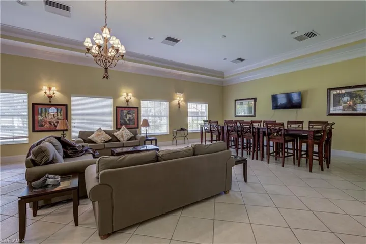 Clubhouse with TV and Social area