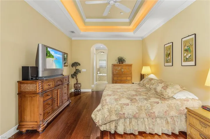 Master Bedroom From French Doors