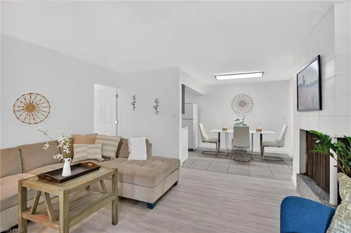View of living room
