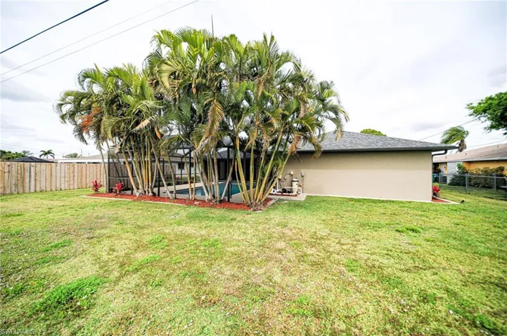Rear Of Home