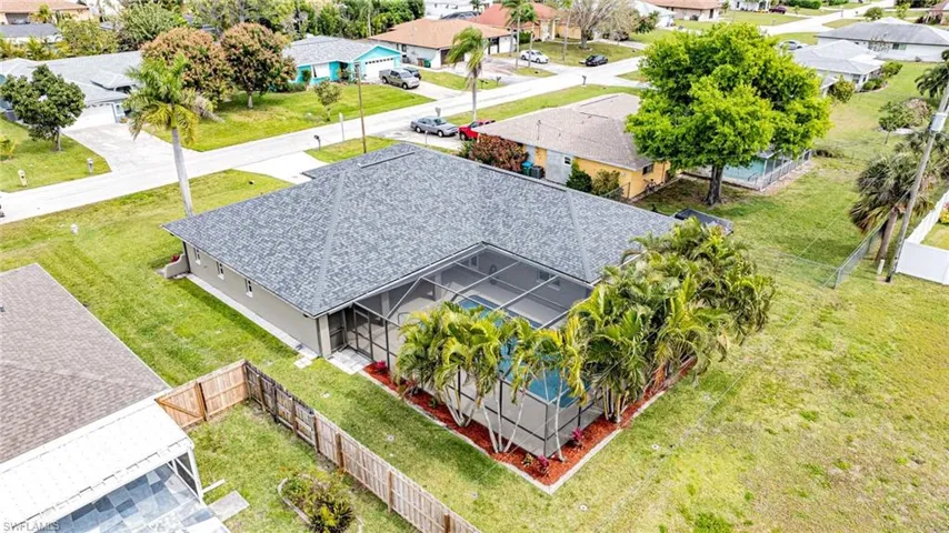 Rear & Side Of Home
