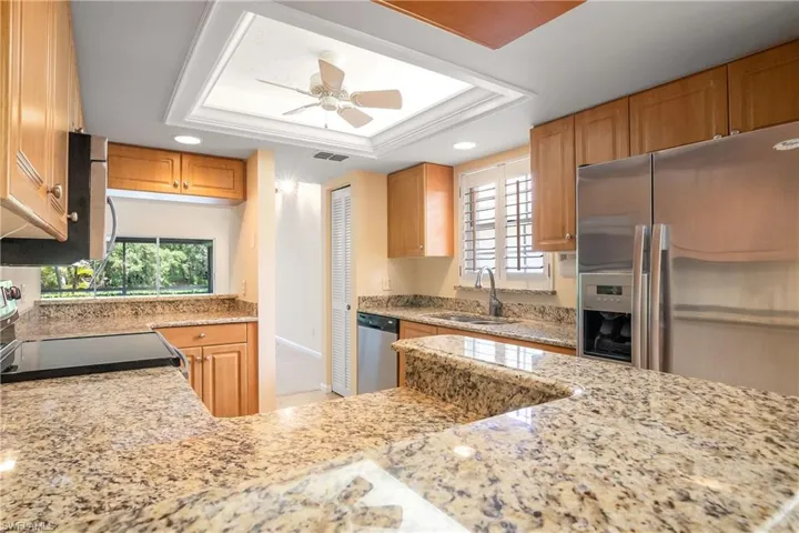 Kitchen looking into great room