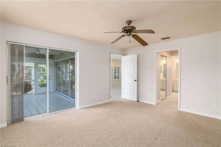 Main bedroom on lower level