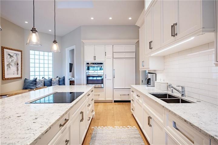 Kitchen with up-scale appliances