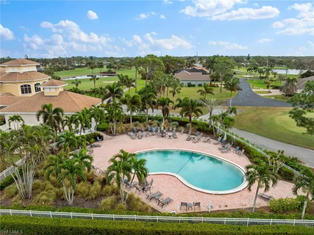 View of pool