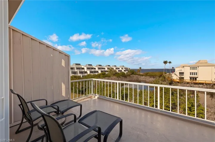 Balcony featuring a residential view