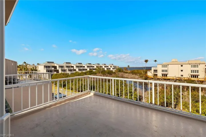 Balcony with a residential view