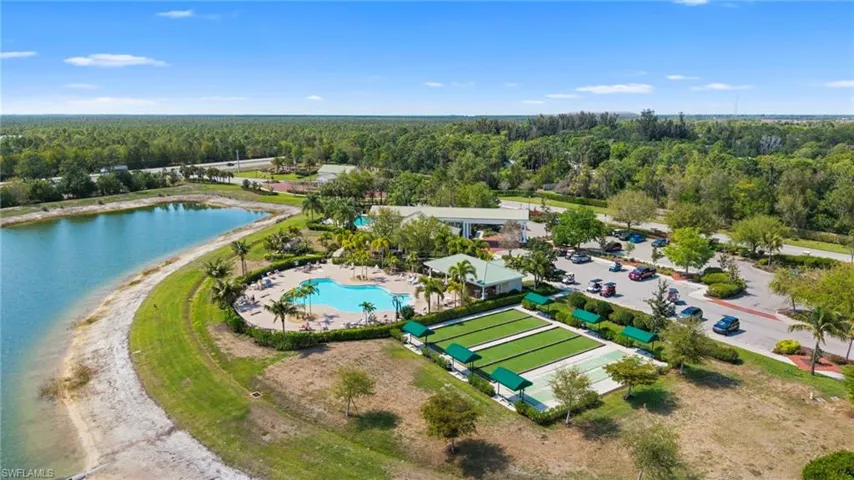 Bocce ball, shuffleboard, and swimming pool