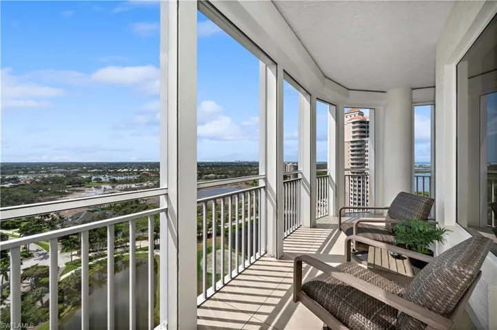 South facing lanai