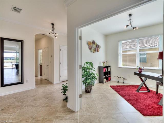 Entry foyer looking at the home office.