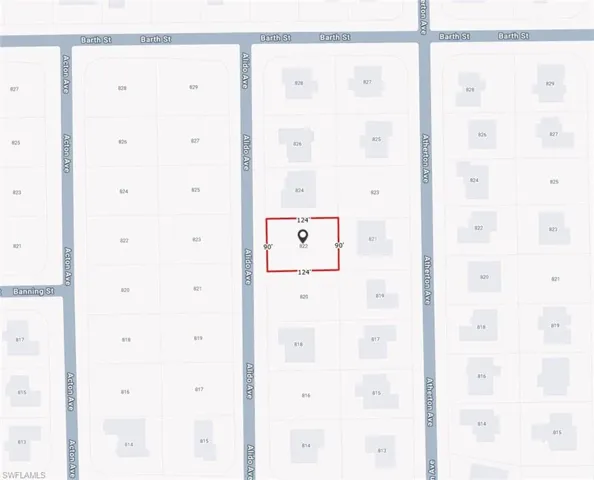 822  Alido  AVE, Lehigh Acres, FL 33971