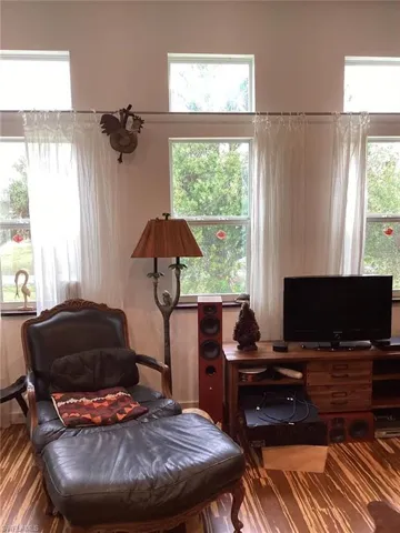 View of living area
