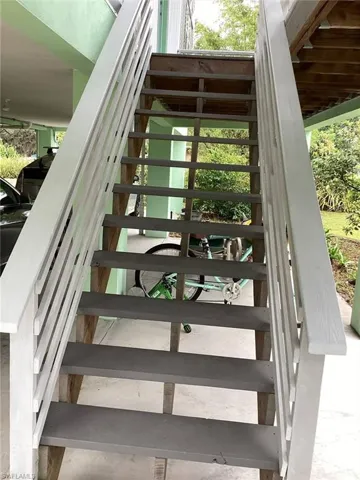 View of stairway