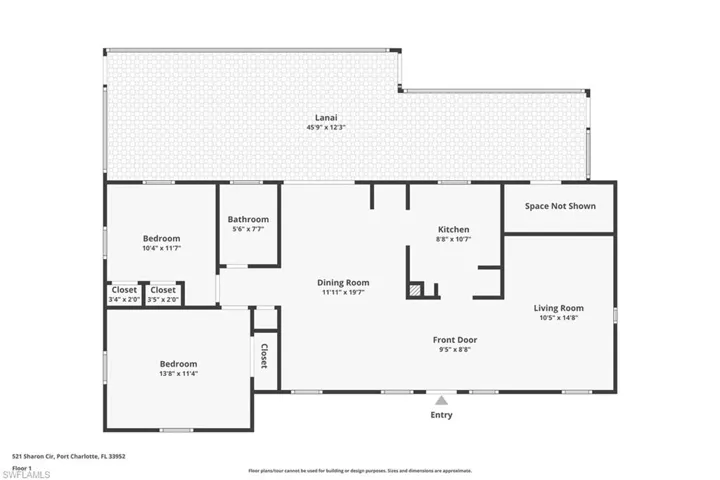 521  Sharon  CIR, Port Charlotte, FL 33952