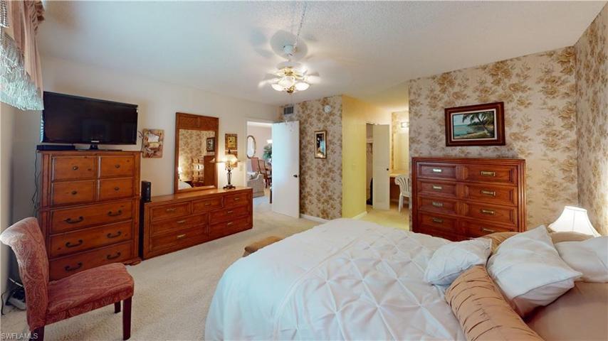 Primary bedroom with private bath