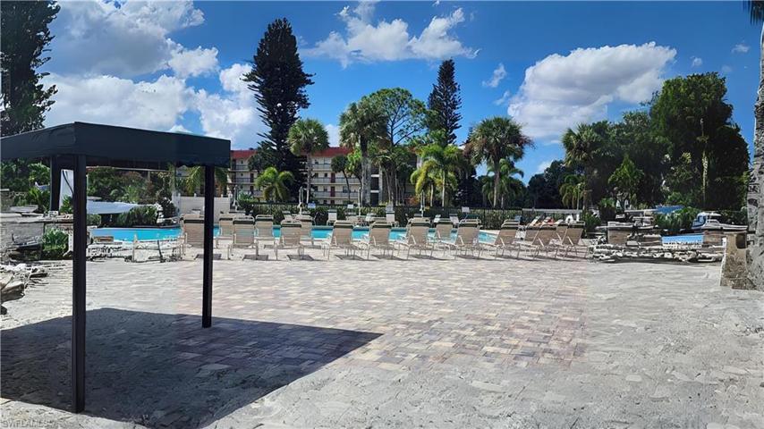 Community pool area
