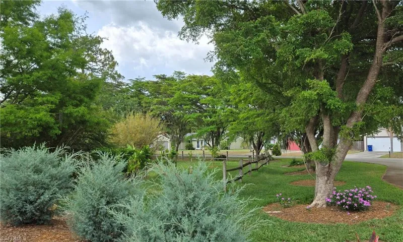 View of community with a lawn